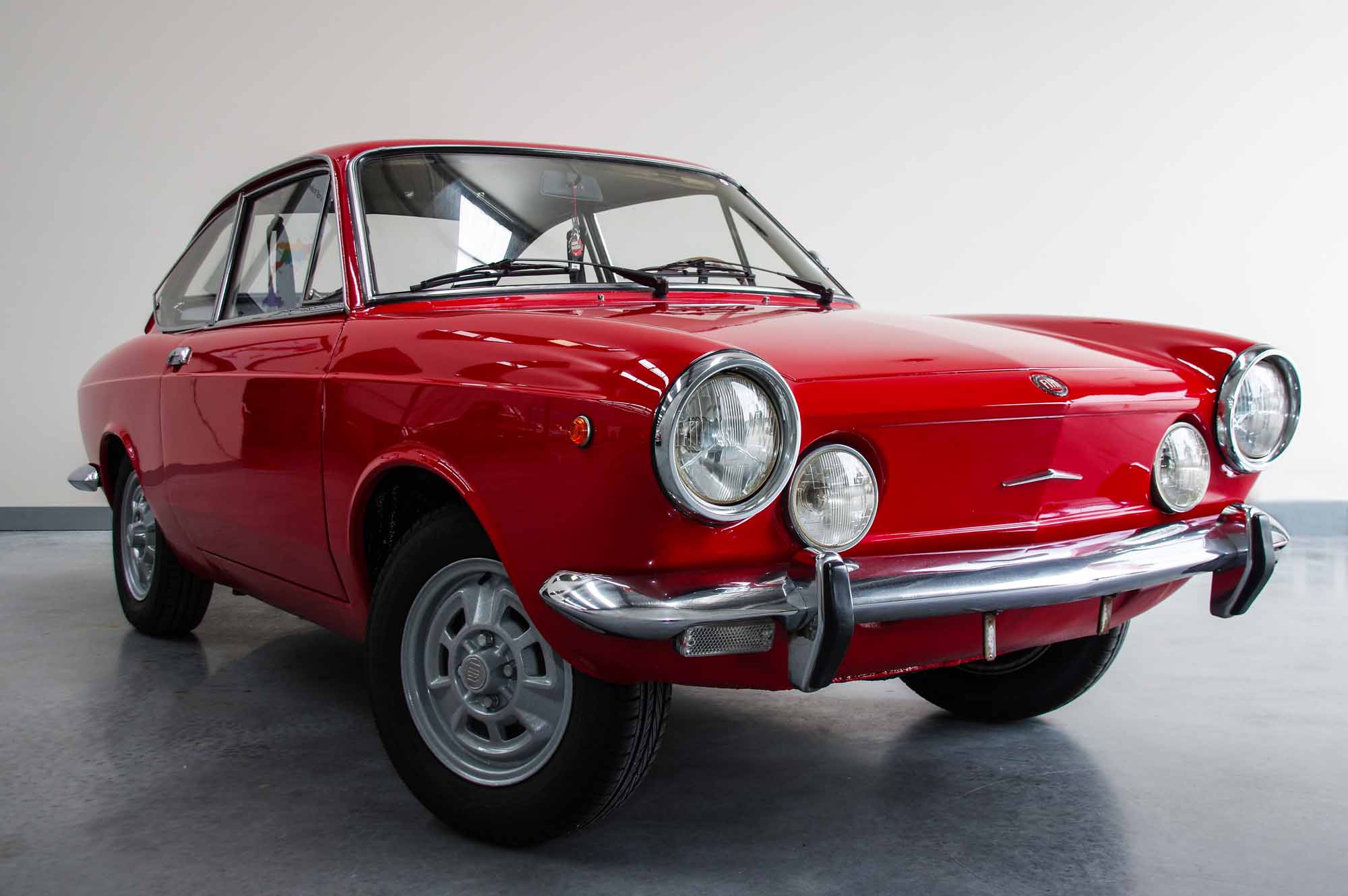1968 Fiat 850 4 Sp Manual 2d Coupe JCW5004310 JUST CARS