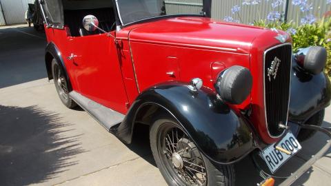 1937 austin 7 ruby tourer