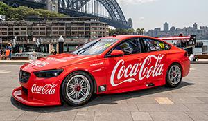 Supercars’ Team Sydney unveiled with Coca Cola branding