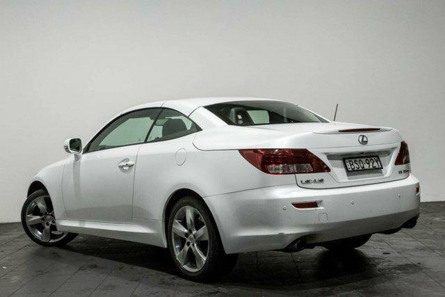 2010 Lexus Is250 C Gse20r My10 6 Sp Sports Automatic 2d