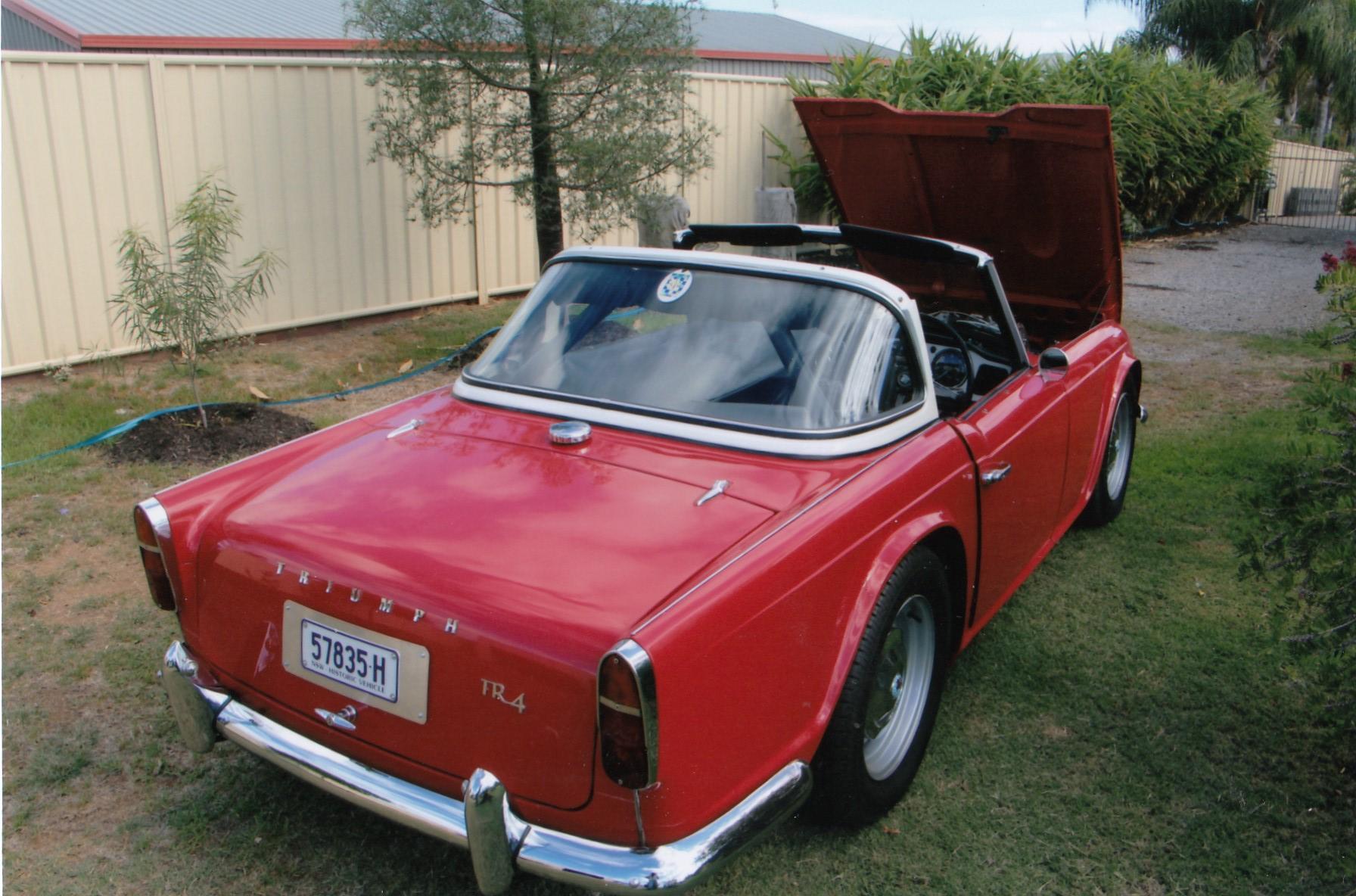 1962 Triumph Tr4 Roadster Jcm122722 Just Cars