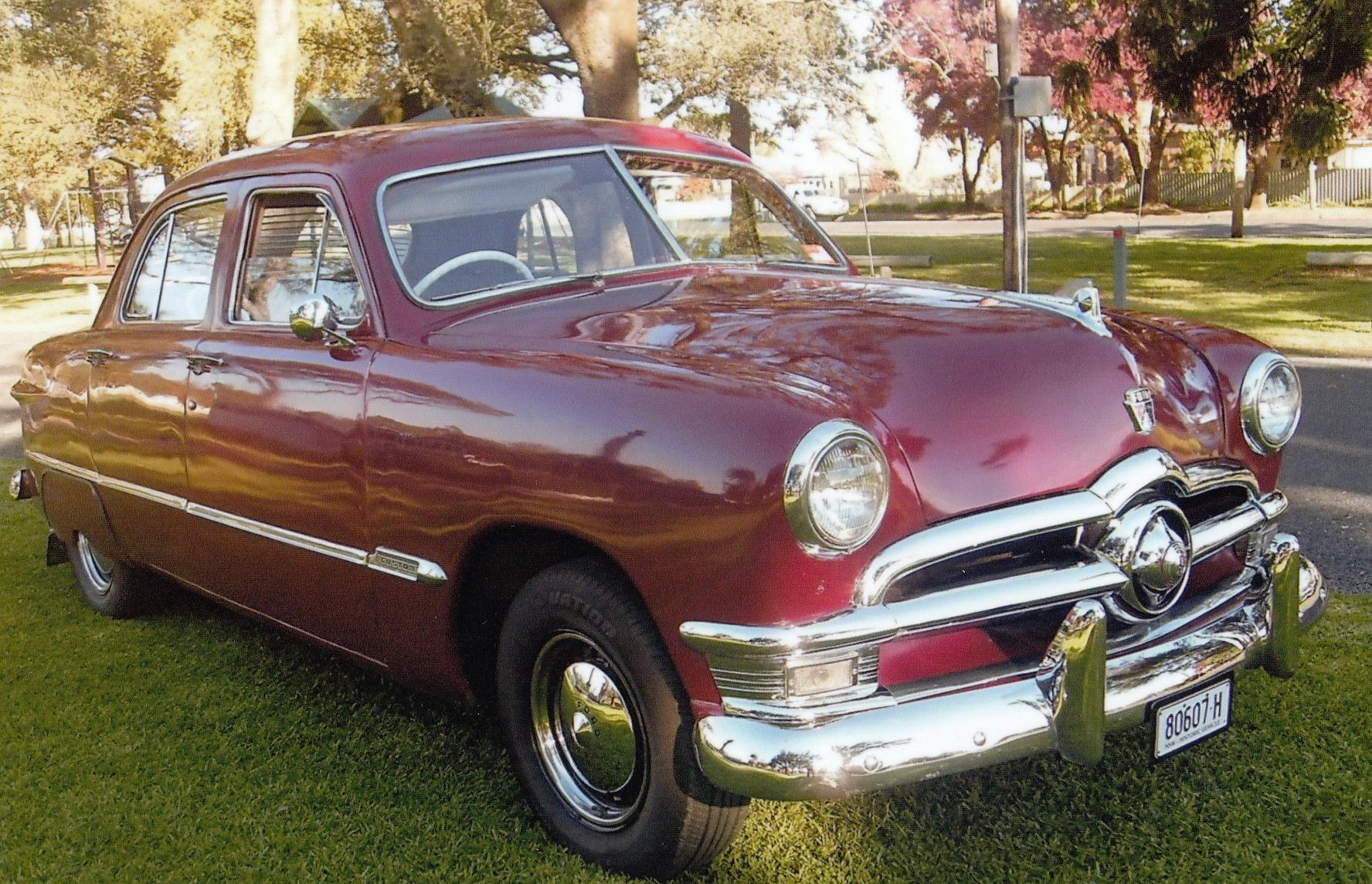 1950 Ford Custom Single Spinner JCM5004091 JUST CARS