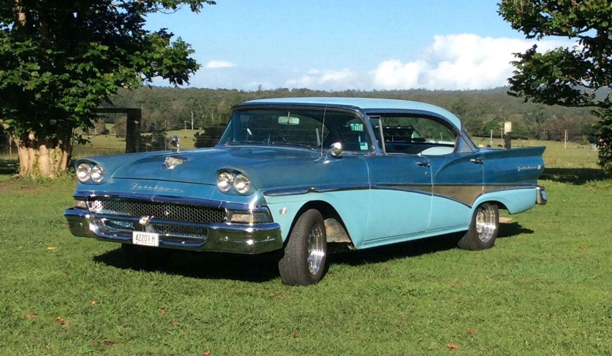 1958 Ford Fairlane 500 Sedan Jcw5045590 Just Cars