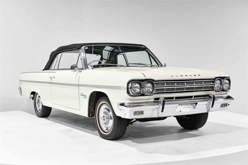 1966 Rambler Classic 3 Sp Automatic 2 Door Convertible
