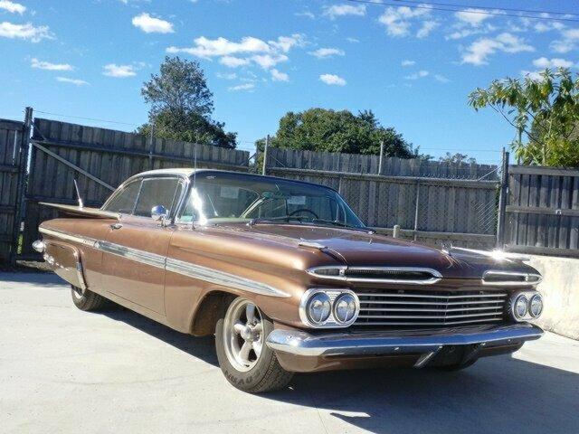 1959 Chevrolet Impala Automatic 2 Door Pillarless Coupe