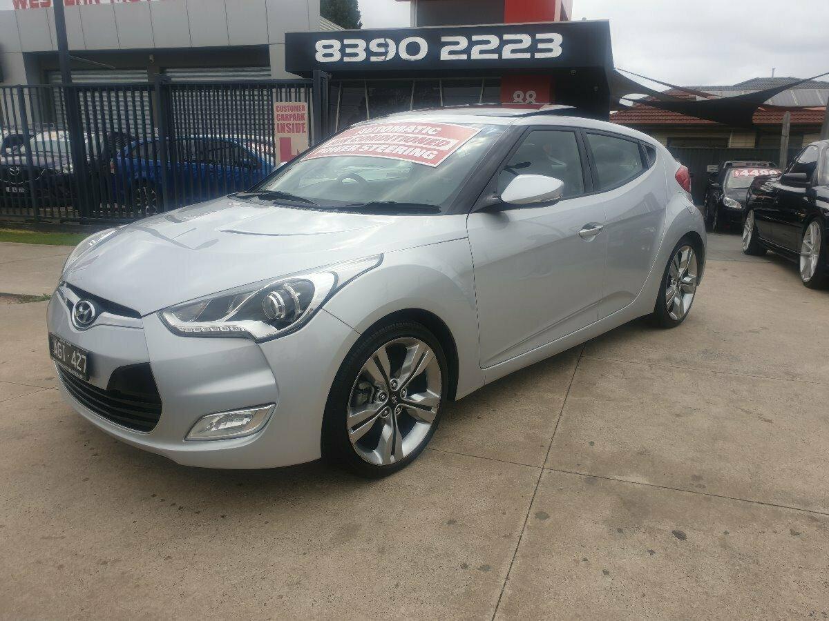 2014 Hyundai Veloster Fs My13 6 Sp Auto Dual Clutch 3d Coupe