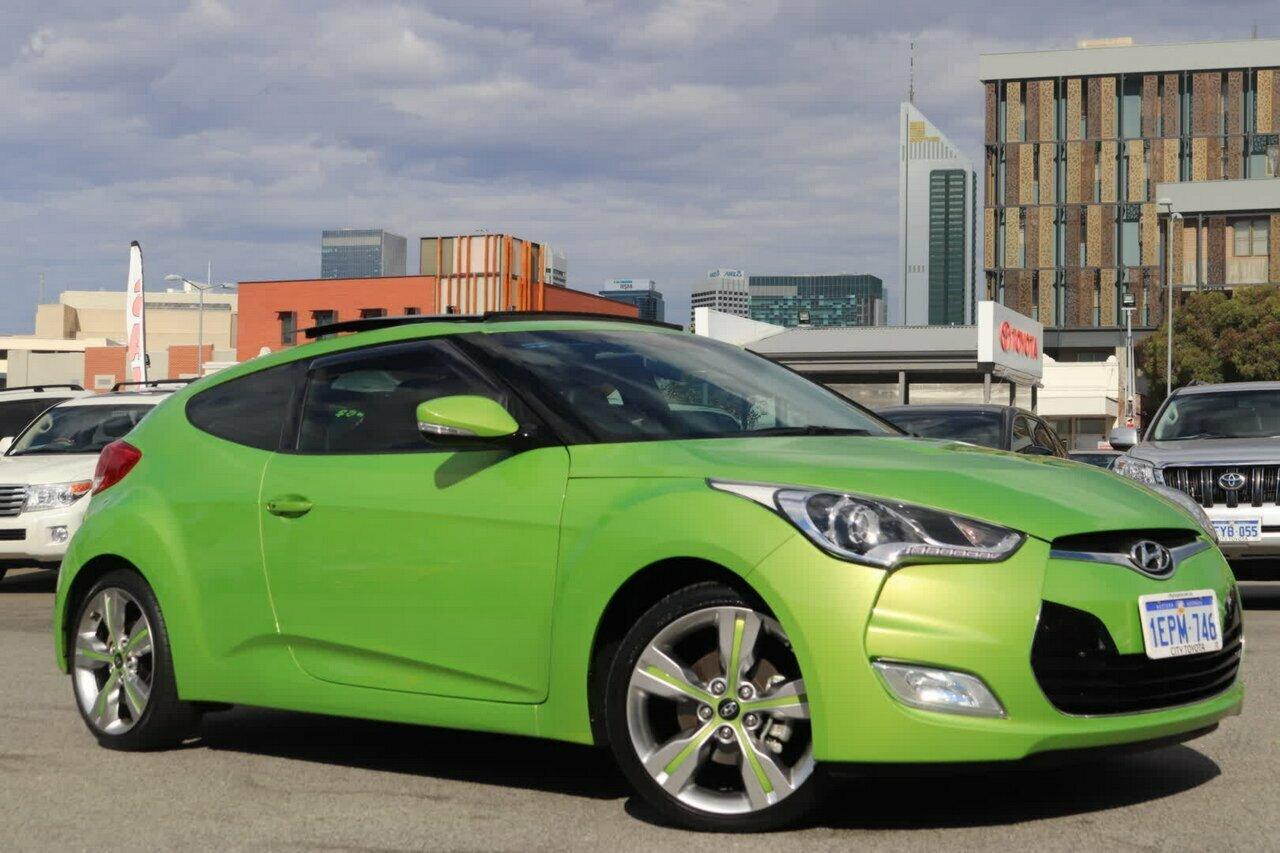 2014 Hyundai Veloster Fs My13 6 Sp Auto Dual Clutch 3d Coupe
