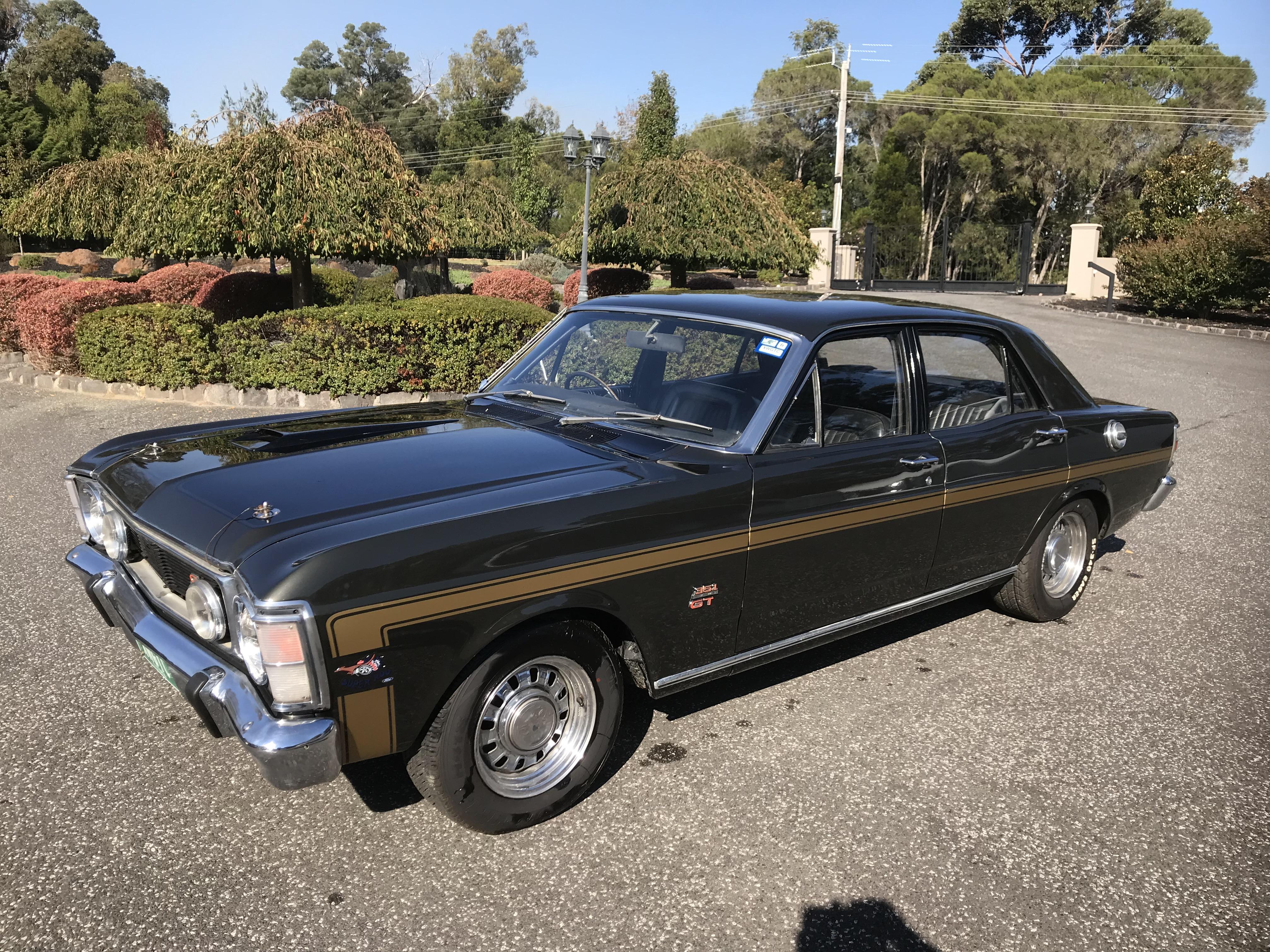 1970 Ford Falcon Gt Xw 4 Sp Manual 4d Sedan Carb