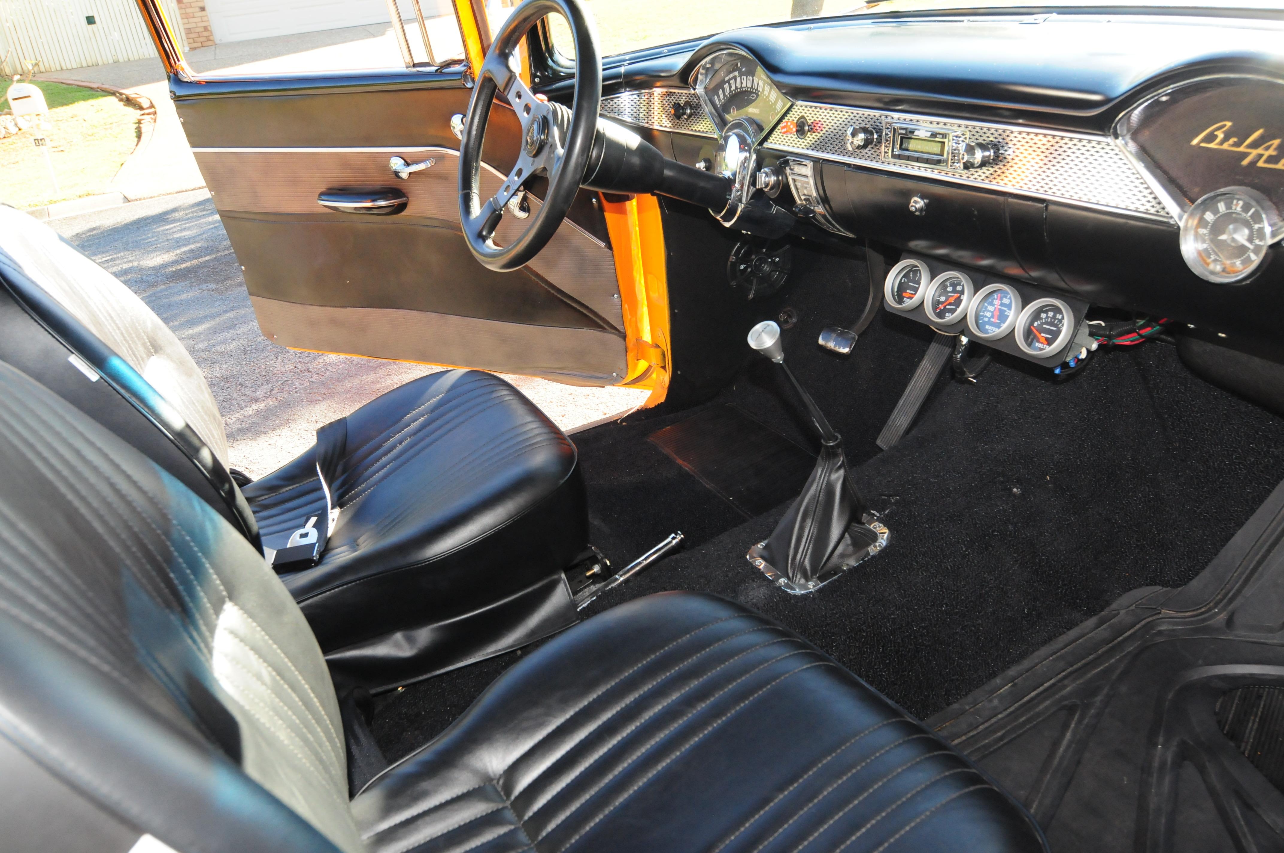 1955 Chevrolet Belair 2 Door Post Jcw5022613 Just Cars